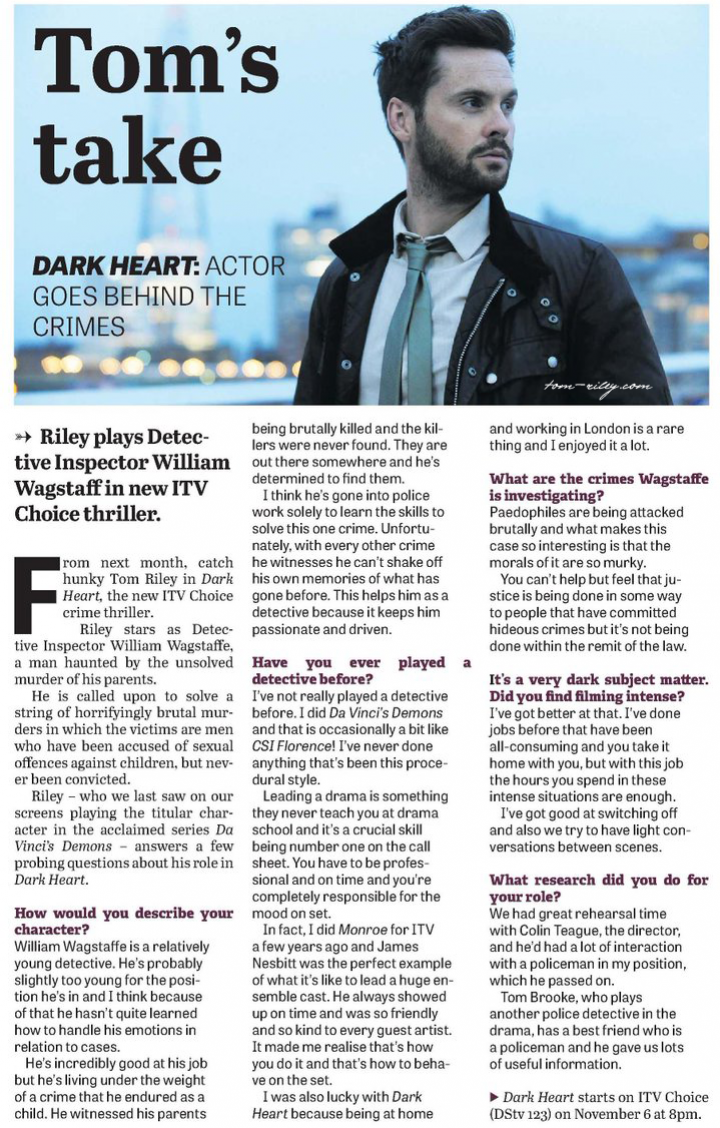 tom riley dark heart itv